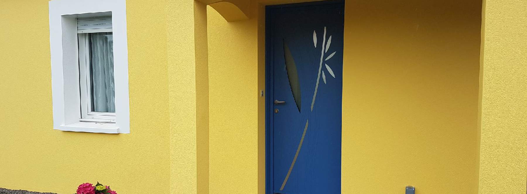 Portes d'entrée Bouaye Nantes TJS Aluplast 44830
