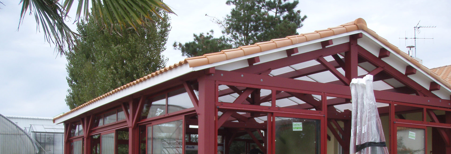 Verandas Nantes aluminium La Montagne veranda tjs aluplast